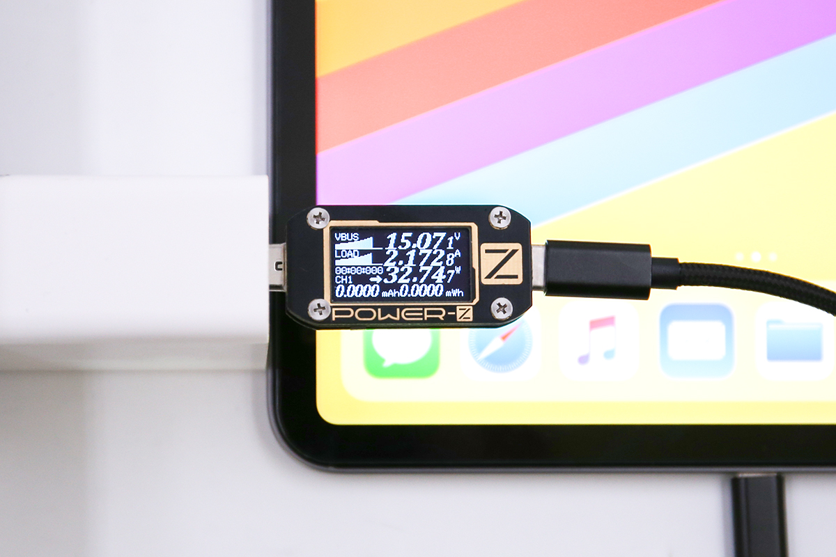 支持32w Usb Pd快充 新款ipad Pro兼容性全面评测 充电头网