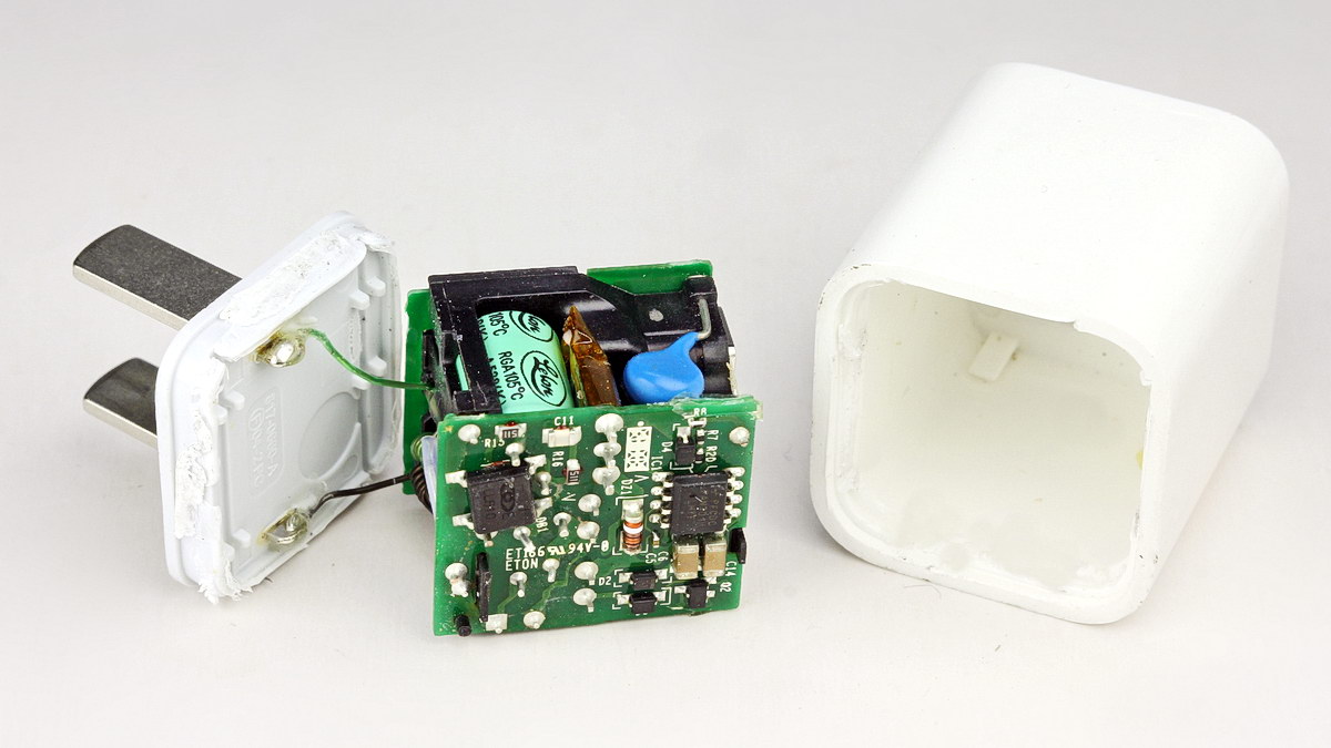 苹果5w充电器a1443(国行版)拆解