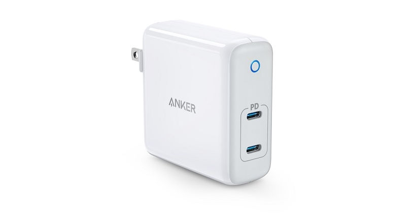 Anker推出双口USB-C氮化镓充电器：60W快充！-充电头网