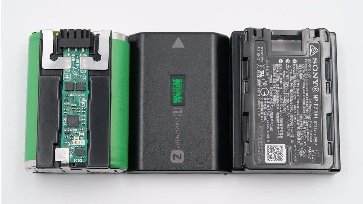 拆解报告：索尼相机九款可充电电池-充电头网