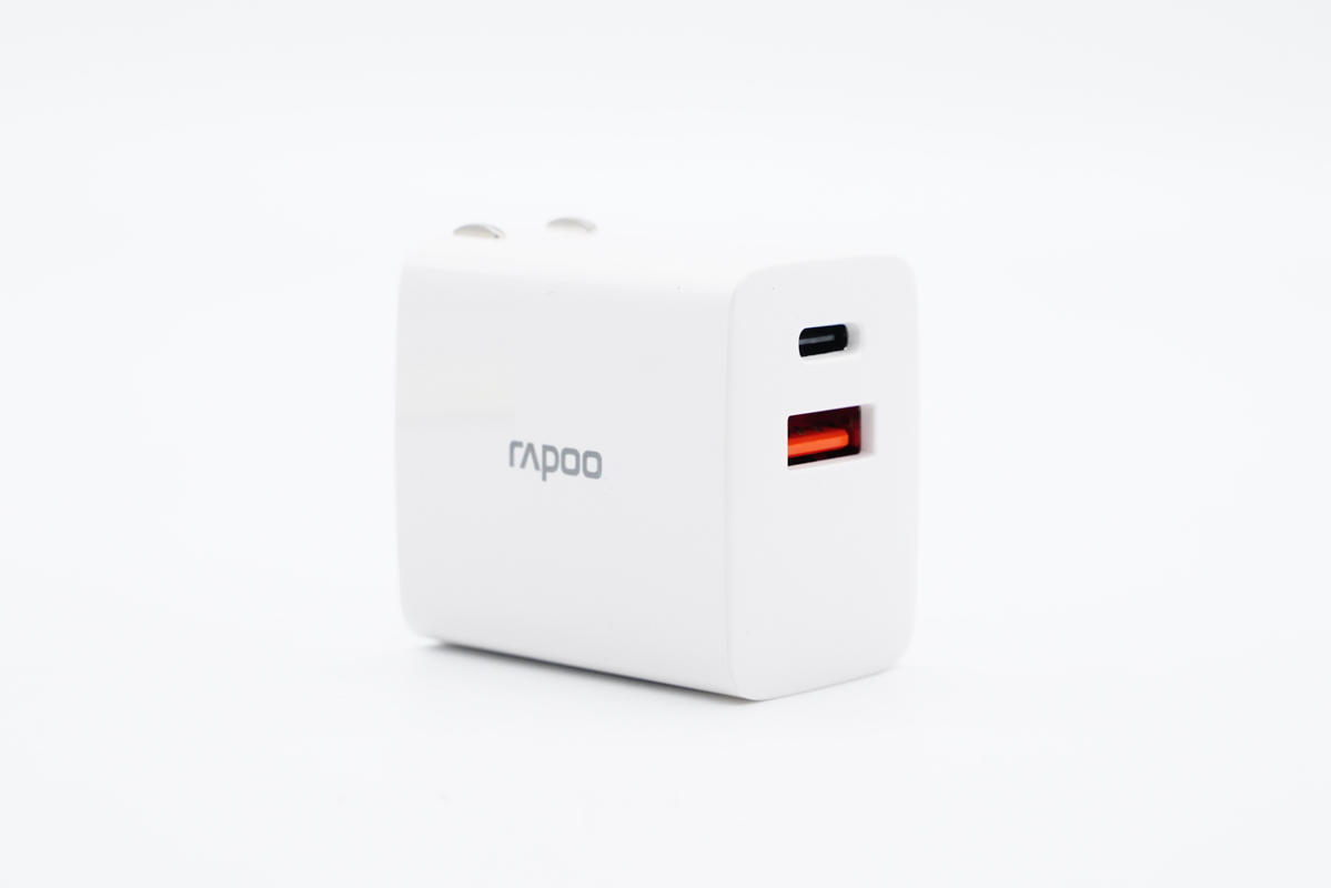 拆解报告:Rapoo雷柏20W 1A1C充电器-充电头网