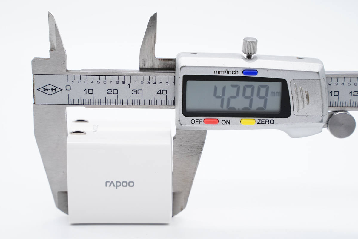 拆解报告:Rapoo雷柏20W 1A1C充电器-充电头网