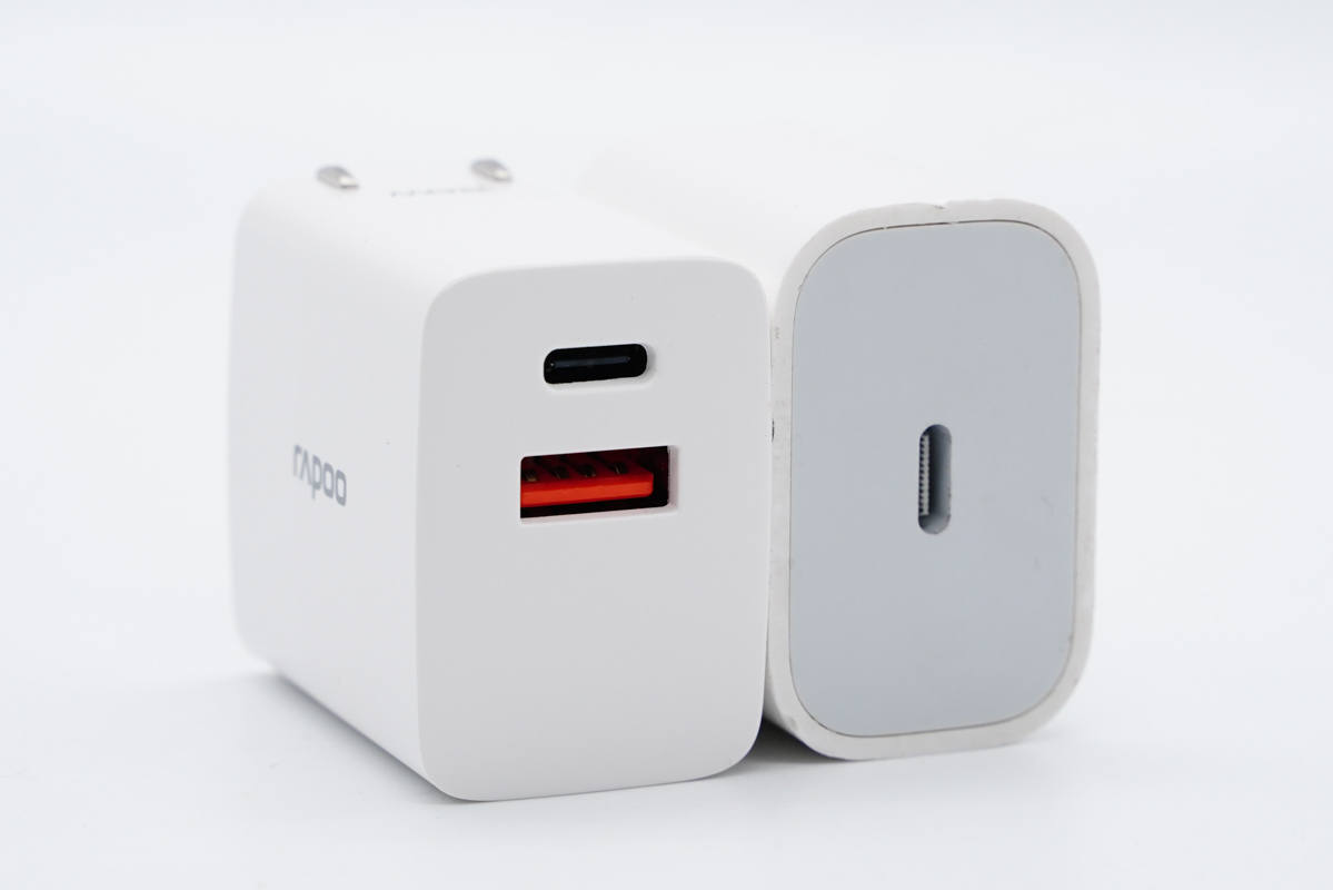 拆解报告:Rapoo雷柏20W 1A1C充电器-充电头网