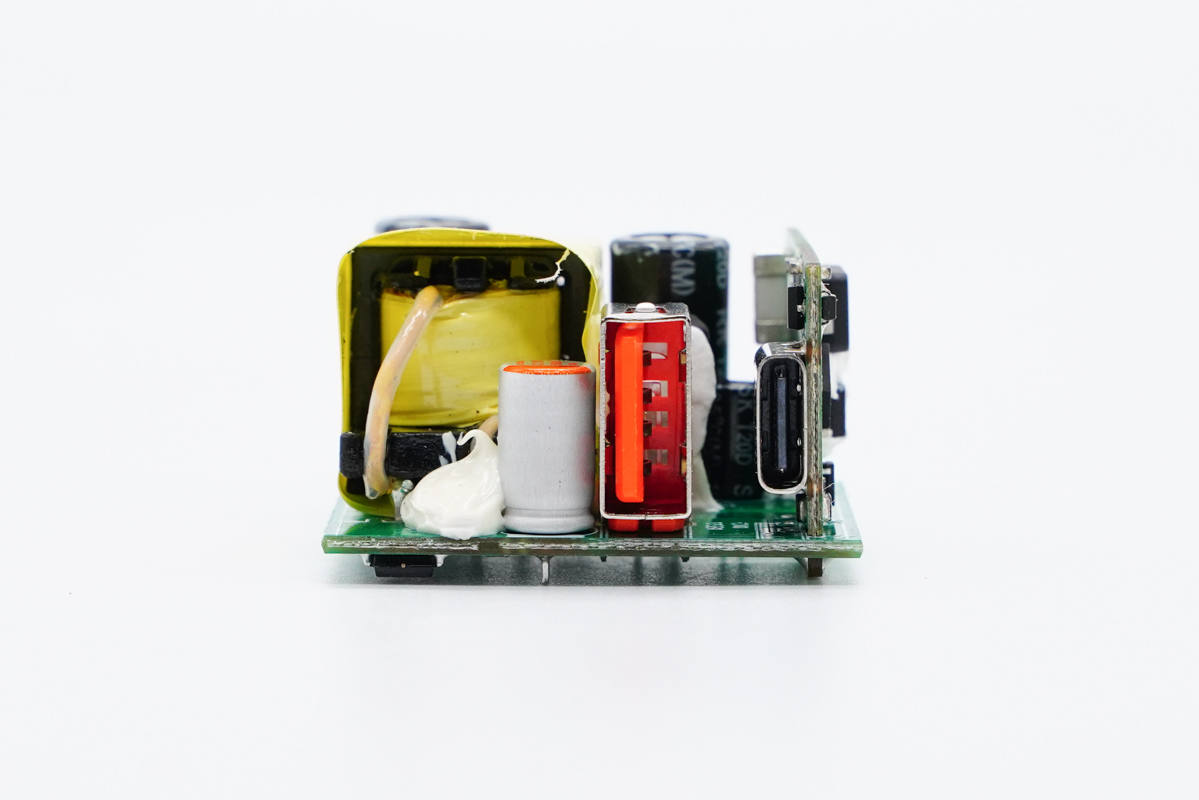 拆解报告:Rapoo雷柏20W 1A1C充电器-充电头网