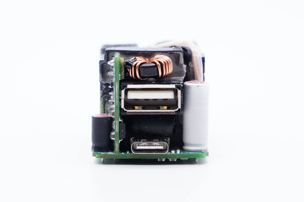 拆解报告:HuntKey航嘉65W 1A1C氮化镓快充充电器-充电头网