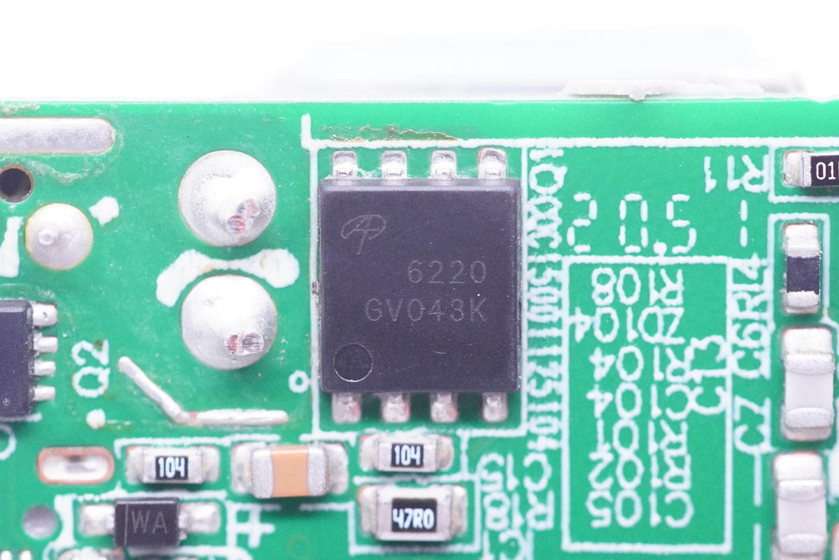 拆解报告:HuntKey航嘉65W 1A1C氮化镓快充充电器-充电头网