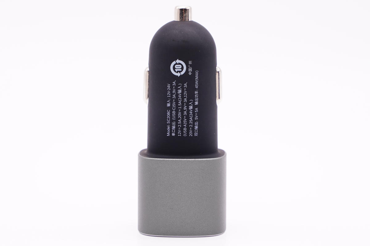 拆解报告:BOSCH博世45W 1A1C双口快充车充-充电头网