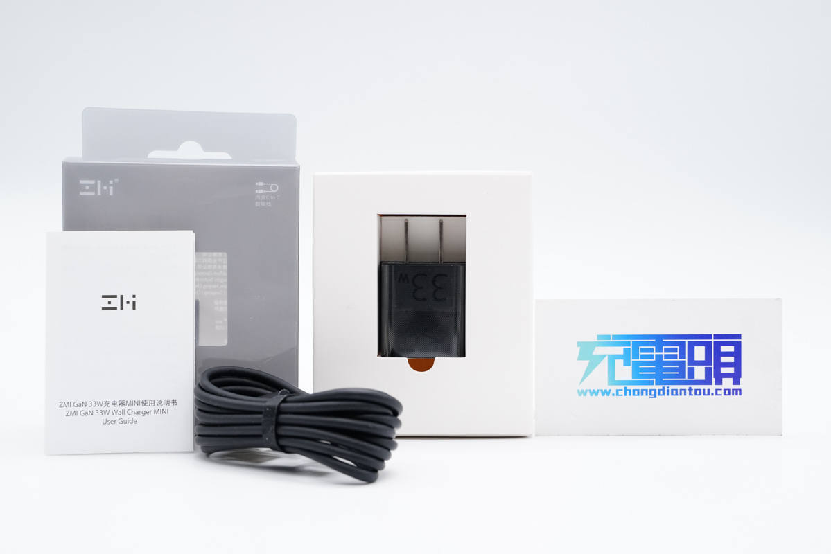 拆解报告:ZMI紫米33W PD快充氮化镓充电器HA715-充电头网