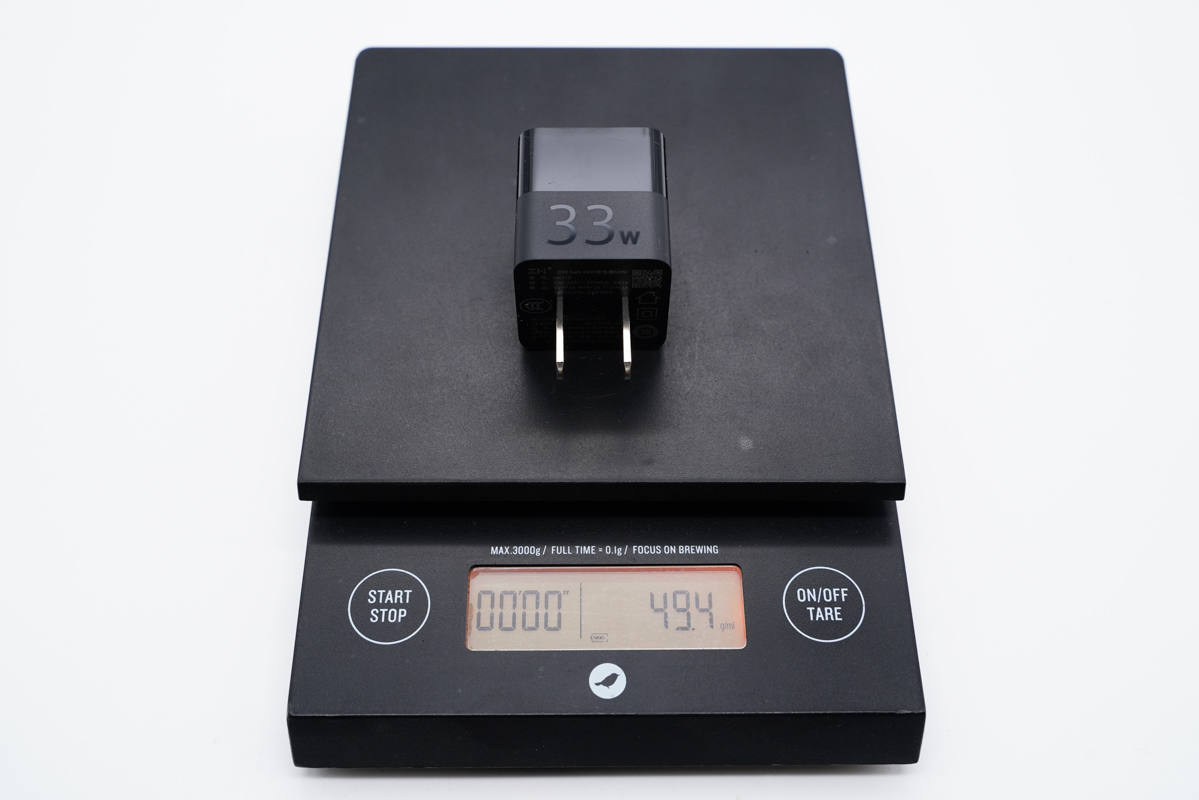 拆解报告:ZMI紫米33W PD快充氮化镓充电器HA715-充电头网