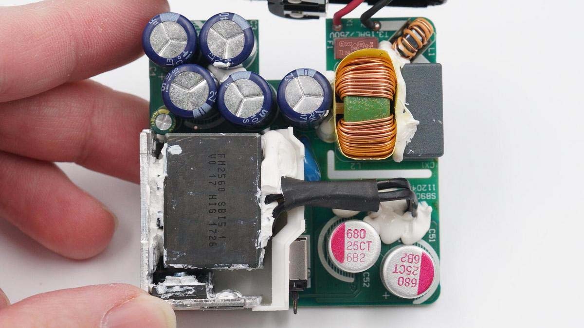 拆解报告：赛尔康60W PD快充充电器S51A00-充电头网