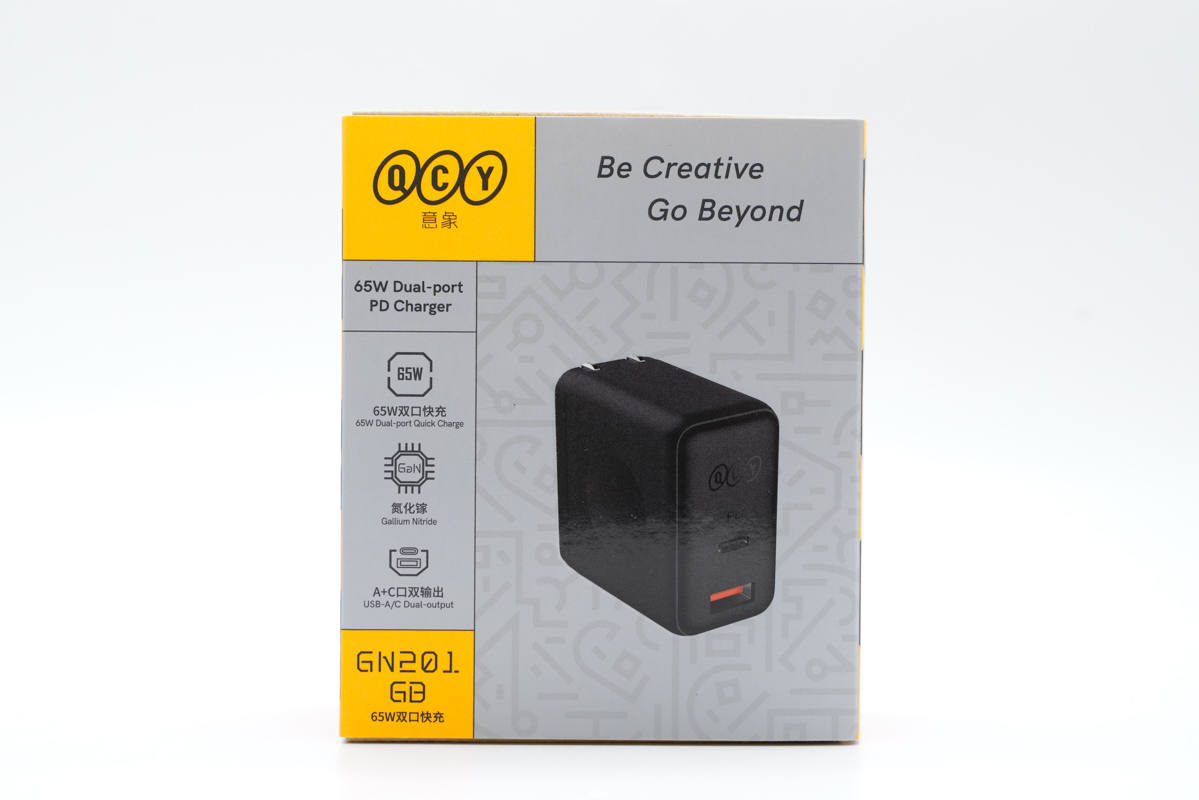 拆解报告:QCY意象65W 1A1C氮化镓快充充电器-充电头网