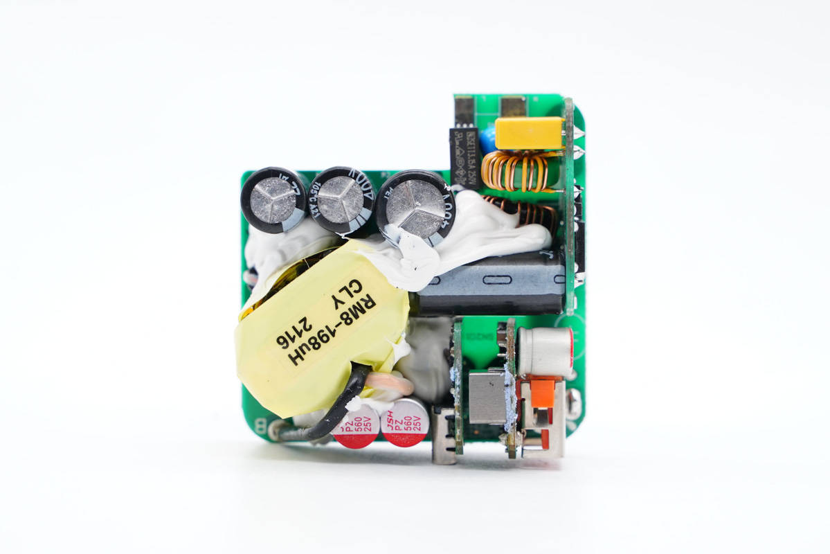 拆解报告:QCY意象65W 1A1C氮化镓快充充电器-充电头网
