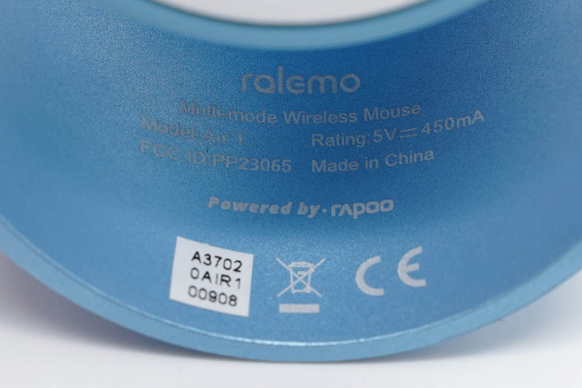 拆解报告:Rapoo雷柏Ralemo无线鼠标Air 1-充电头网