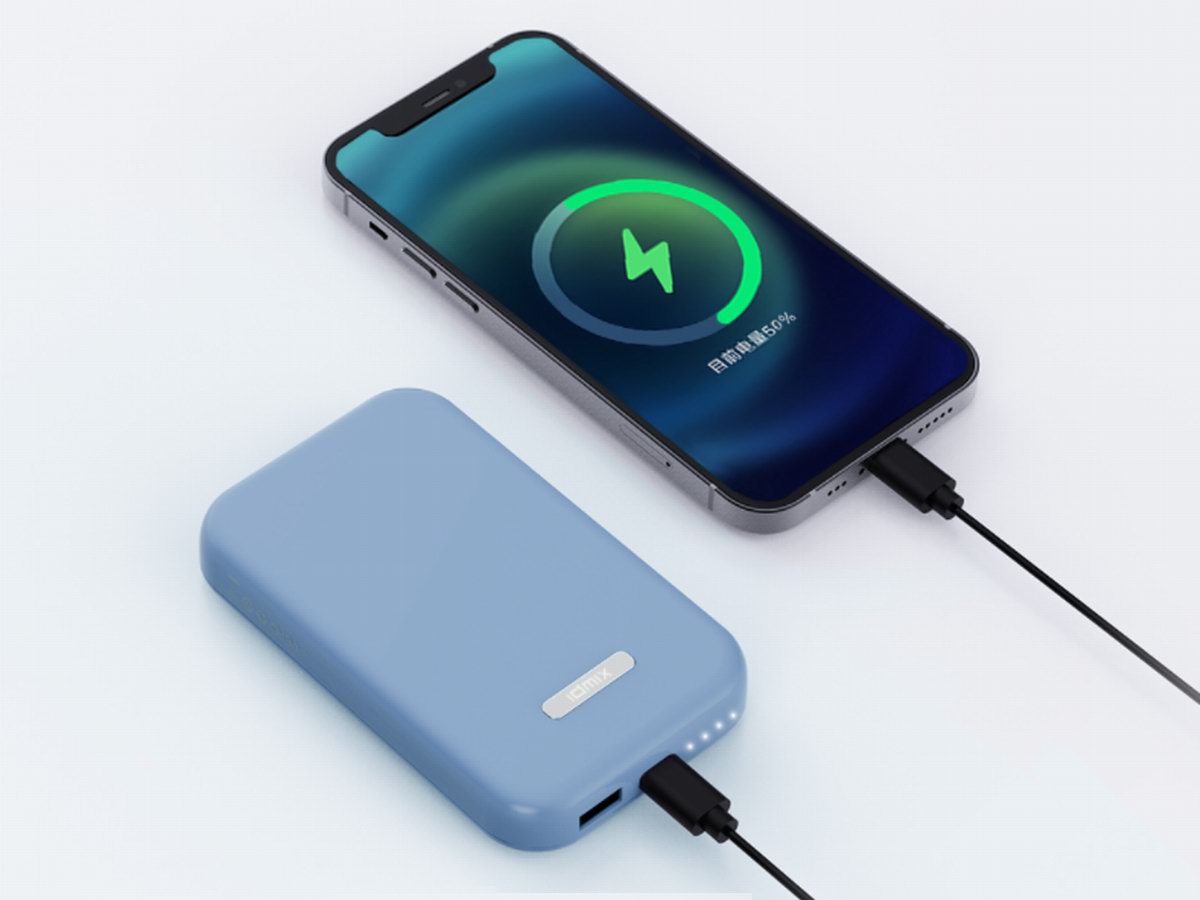 IDMIX推出磁吸无线充移动电源，可充iPhone 12两次-充电头网
